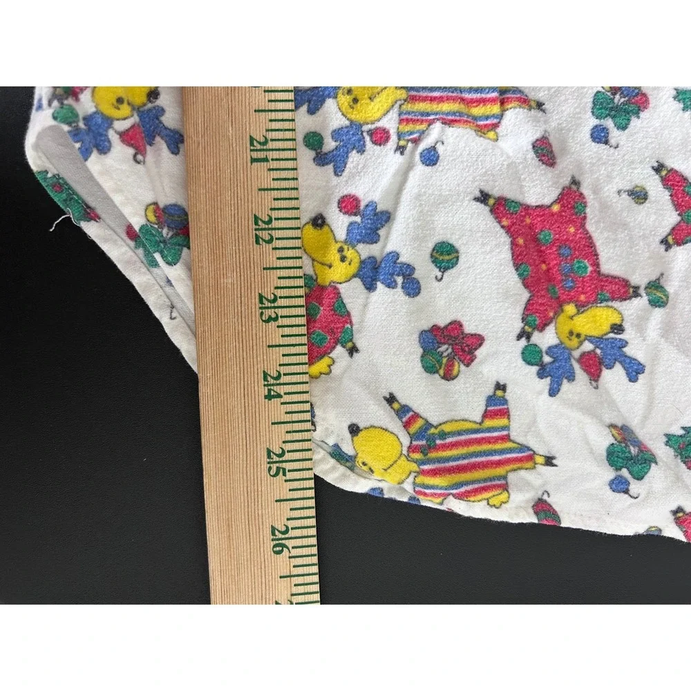 Womens Pajama Set 24W Vintage Kmart 80s Christmas Reindeer Print Long‎ Sleeve